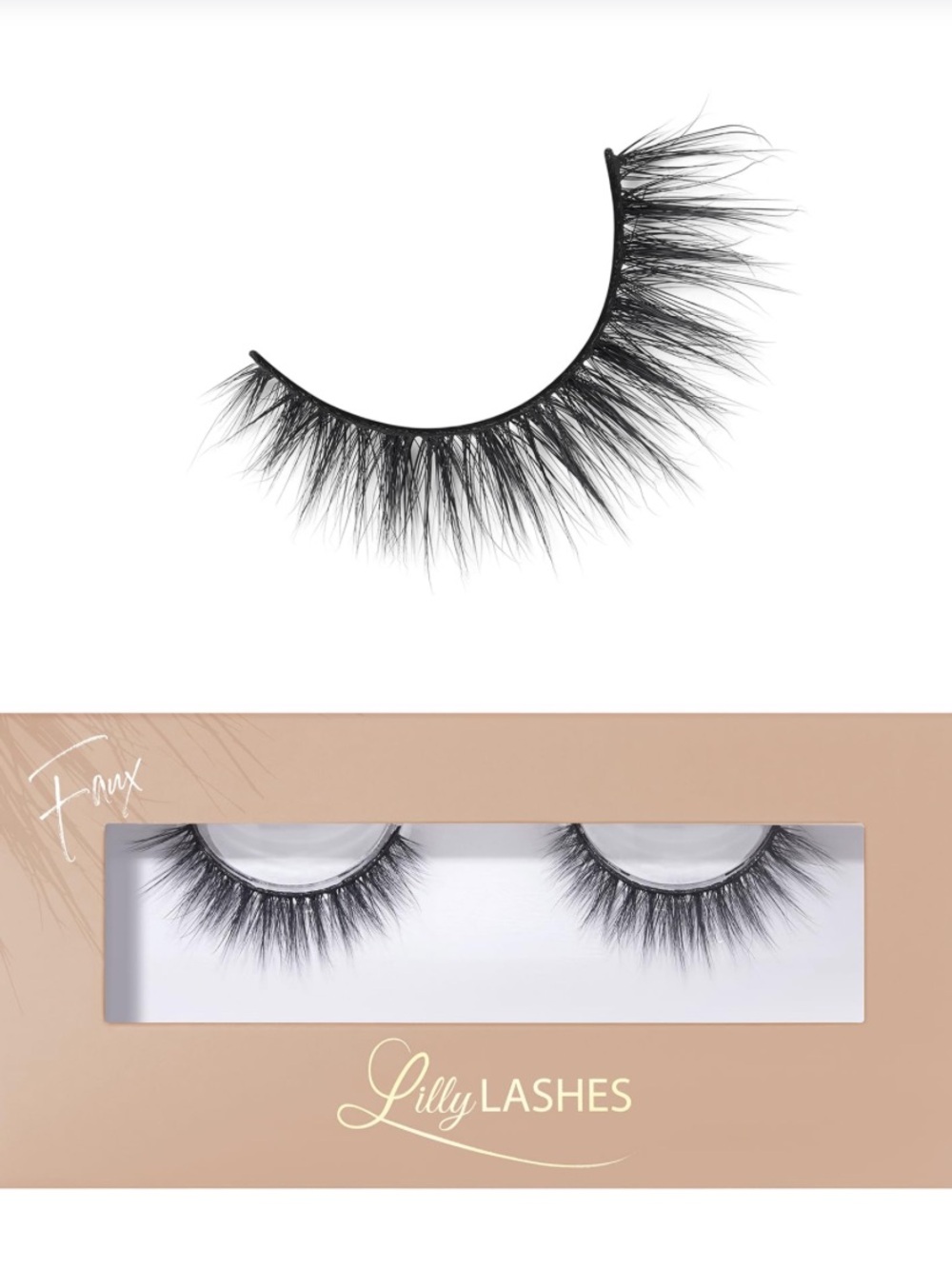 New Lilly Lashes Everyday Bare It All Natural Lashes (13mm)